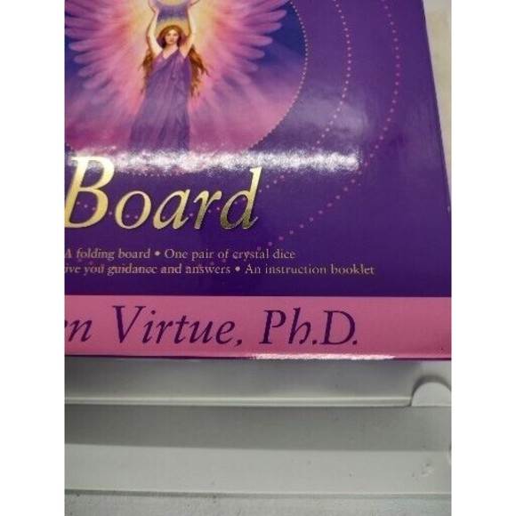 Angel Guidance Board by Doreen Virtue PhD Complete W/ Booklet Dice Board Tokens - Picture 5 of 10
